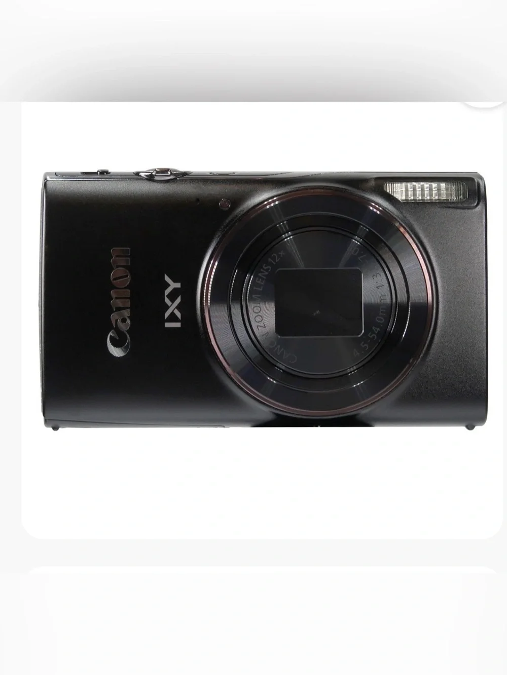 Canon IXY Compact Digital Camera - Black